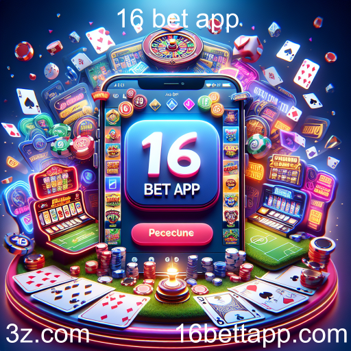 Explore o Mundo dos Jogos no 16 Bet App